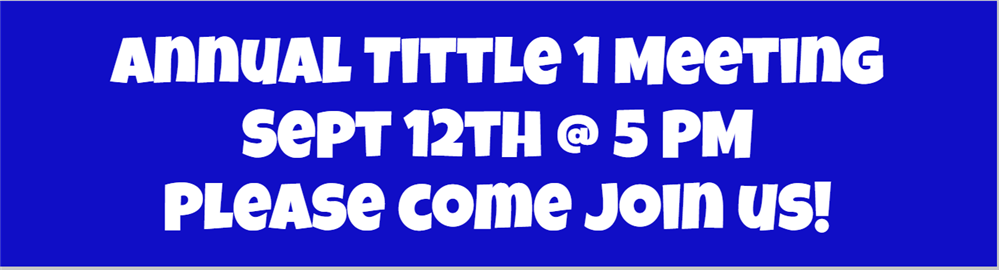 title one meeting